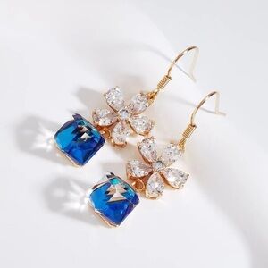 Earrings made with Crystals from Austria